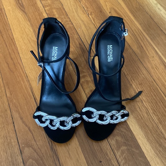 NIB Michael Kors Black Heels - Picture 2 of 6